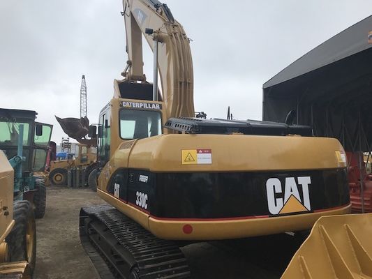Porcellana 0,6 cingoli 330C Cat Used Excavators di Ton Max Digging Height 5780mm fornitore