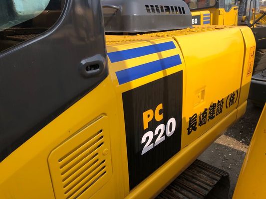 5.5km/H escavatore utilizzato cingolo di velocità 107KW PC220-7 KOMATSU fornitore