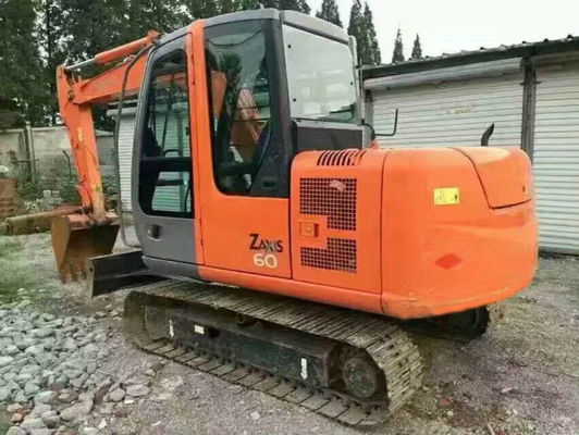 ZX60 capacità 6 Ton Mini Used Hitachi Excavator del secchio 0.3m3 fornitore