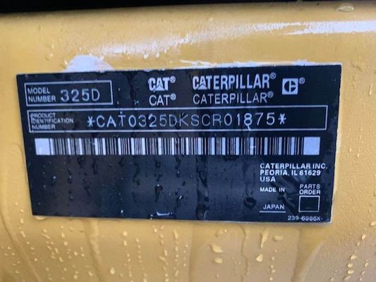 Zappatori della seconda mano di Caterpillar 325D del secchio da 2011 anno 1.6m3 fornitore