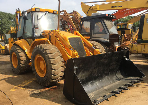 Ore lavorative 1800h 2014 caricatore della ruota di seconda mano del JCB 4CX di anno fornitore
