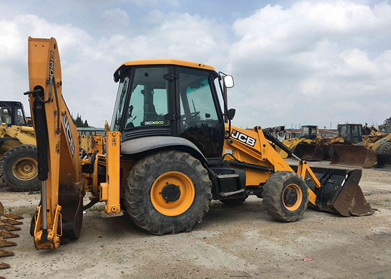 secchio 1m3 2011 rullo compressore della seconda mano del JCB 3CX di anno 72kw fornitore