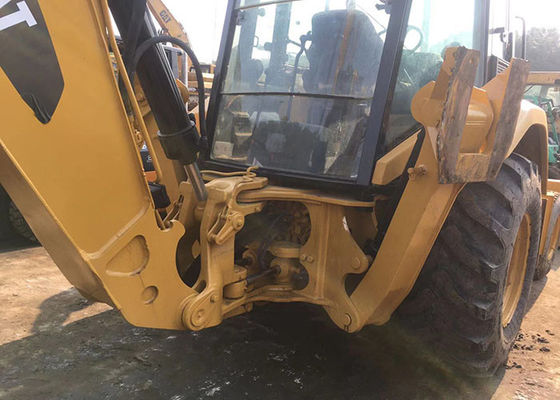 Rullo compressore della seconda mano del secchio 3.3m3 del caricatore dell'escavatore a cucchiaia rovescia del CAT 420F fornitore