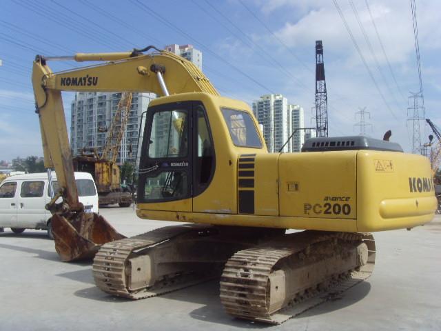 20 la portata lunga del secchio PC200-6 di tonnellata 0.8cbm ha utilizzato l'escavatore di KOMATSU 0