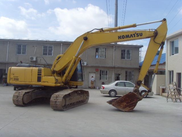 20 la portata lunga del secchio PC200-6 di tonnellata 0.8cbm ha utilizzato l'escavatore di KOMATSU 1