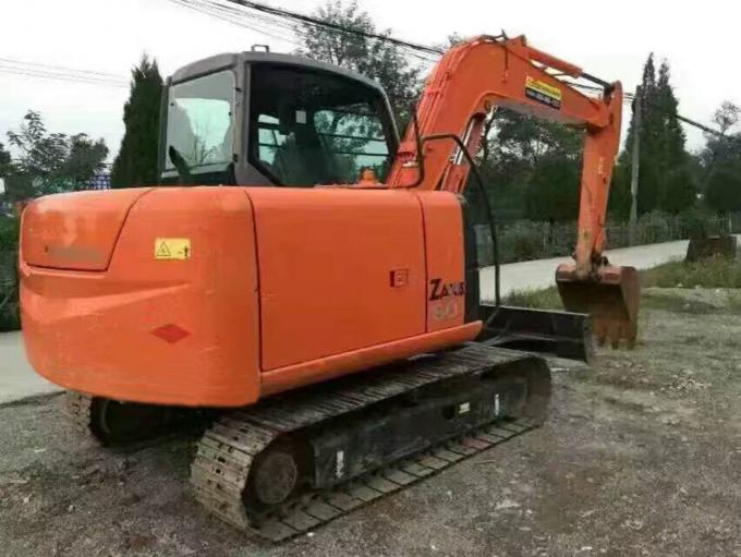 ZX60 capacità 6 Ton Mini Used Hitachi Excavator del secchio 0.3m3 0