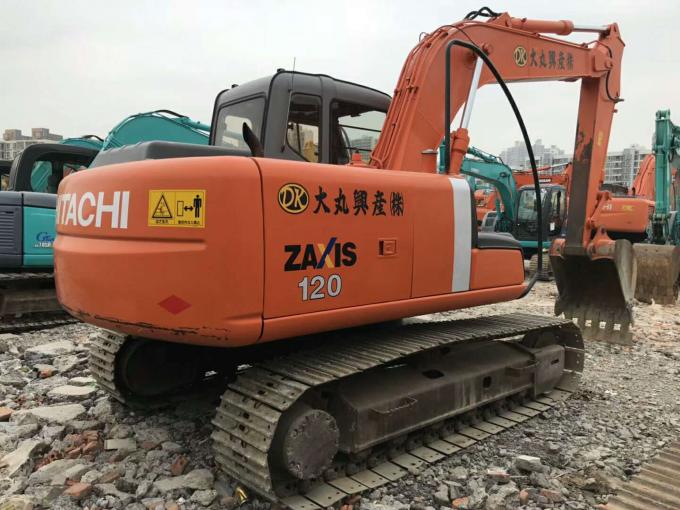 La dimensione 600mm della scarpa 2013 tonnellata ZX120 di anno 12 ha utilizzato l'escavatore di Hitachi 0