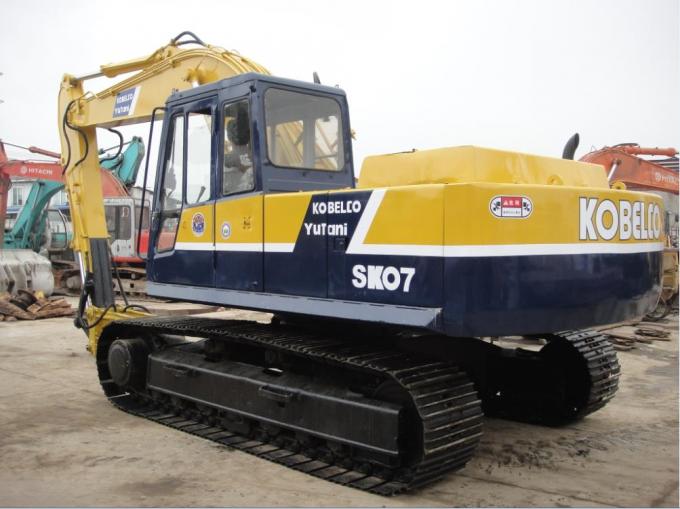 la tonnellata 0.7m3 SK07 di ore lavorative 7425h 18 ha utilizzato l'escavatore di Kobelco 0