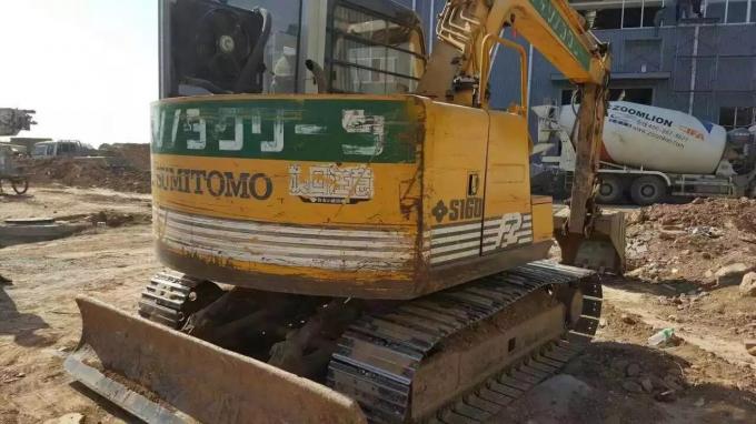 escavatore Second Hand di dimensione 400mm Sumitomo S160 della scarpa 7285h 1