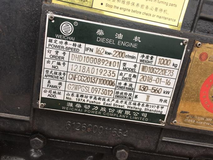 2008 anni Liugong LG856 Cummins Engine hanno usato Front End Loaders 3