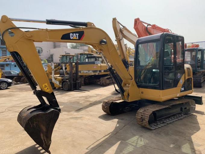 0.3m3 il secchio 5800kg Caterpillar 306D ha utilizzato l'escavatore del cingolo 1